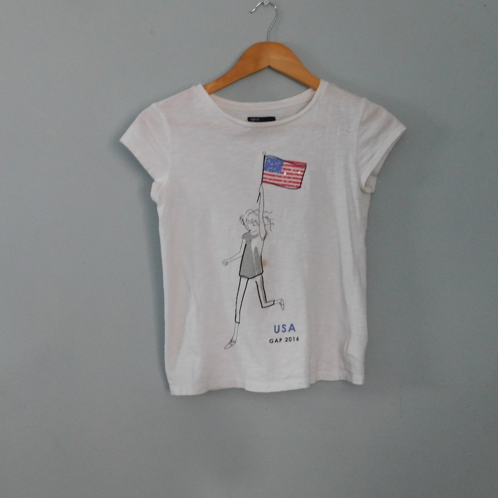 Gap kids USA flag 4th July t-shirt XL 12